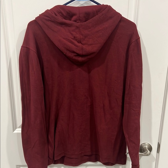 Dark red/burgundy Hooded Sweatshirt - Picture 6 of 6